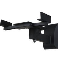 WALI One Pair of Side Clamping Bookshelf Speaker Mounting Bracket with Tilt and Swivel for Large Surrounding Sound... N3