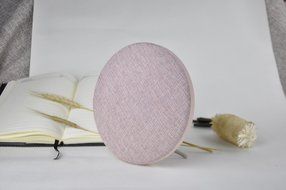 Portable Fabric Design Bluetooth Speaker with Removable Back Stand (Pink)