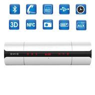 Bluetooth Speaker,Womail Portable NFC FM HIFI Wireless Stereo Speaker Blue N3