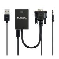 VicTsing VGA To HDMI Output 1080P HD Audio TV AV HDTV Video Cable Converter Adapter N3