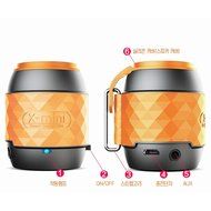 WE X-Mini Thumbsize Outdoor Waterproof Portable Bluetooth Speaker by Smartphone - Blue N5
