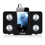 iSound Quad-X Portable Speaker System (Black)