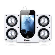 iSound Quad-X Portable Speaker System (Black) N4