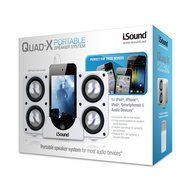 iSound Quad-X Portable Speaker System (Black) N5