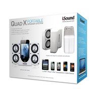 iSound Quad-X Portable Speaker System (Black) N6