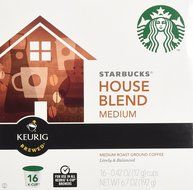 Starbucks House Blend Medium Roast Coffee Keurig K-Cups N3