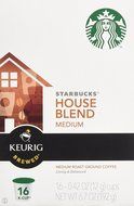 Starbucks House Blend Medium Roast Coffee Keurig K-Cups N6