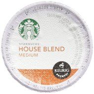 Starbucks House Blend Medium Roast Coffee Keurig K-Cups N8