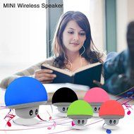 Mini Bluetooth Speaker,WEKSI Wireless Mushroom Bluetooth 4.1 Speaker with Hands-free Talk &amp; Phone Stand N6