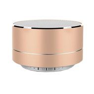 A10 Portable Wireless Mini Bluetooth Speaker Stereo Volume Control Sound for Smartphones computers(Gold)