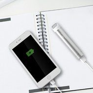 Xoopar Bundle Include One Portable Bluetooth Speaker And One External Portable Power Bank Wireless Speaker (Silver... N4