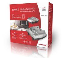 Amphony Wireless Speaker Kit with two Wireless Amplifiers (New Model), Makes Surround Speakers Wireless, 2x80... N2