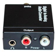 Easyday Digital to Analog Audio Converter with Digital Optical Toslink and S/pdif Coaxial Inputs and Analog RCA... N5