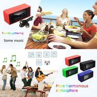LOPEZ Solar Powered Speaker, Solar Panels Charge Portable Wireless Bluetooth Speaker Sound TF Card MP3 Player... N7
