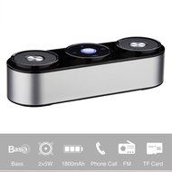 Rasse&reg; Portable Wireless HiFi Bluetooth Speaker Computer Speaker with Enhanced Bass Resonator 10W Built-in Microphone... N22