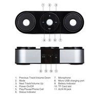 Rasse&reg; Portable Wireless HiFi Bluetooth Speaker Computer Speaker with Enhanced Bass Resonator 10W Built-in Microphone... N24
