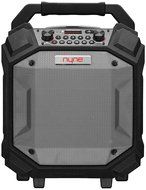 NYNE Multimedia Performer Portable 8&quot; Speaker with Built-In Party Lights, FM Radio, 3.5mm Aux-In N2