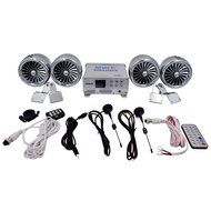 Shkc8300 1400 W all waterproof motorcycle atv marine audio system lcd display