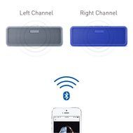 XDREAM X-TEREO Portable Wireless Stereo 2.0 Bluetooth Speaker Set, Separate Left and Right Channel. (Blue + Grey) N2
