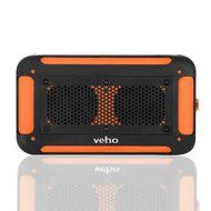 Veho VXS-002-ORG 360 Vecto Wireless Water Resistant Outdoor Speaker with 6000mAh Powerbank, Microphone, MP3 player...