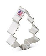 Ann Clark Snow Covered Tree Cookie Cutter - 4 Inches - Tin Plated Steel
