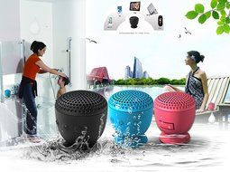 Whitelabel Drop Waterproof Speaker Bluetooth 4.0 Wireless Portable Speaker Subwoofer Bass Sound Box With Suction... N4