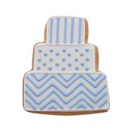Ann Clark Wedding Cake Cookie Cutter - 4.25 Inches - Tin Plated Steel N3