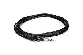 Hosa CMS-110 3.5 mm TRS to 1/4 inch TRS Stereo Interconnect Cable, 10 feet N2