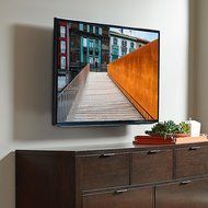 ECHOGEAR Tilting Low Profile TV Wall Mount Bracket for 32-70 inch TVs - Up to 15 Degrees of Tilt for LED, LCD,... N3