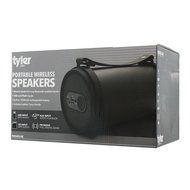 Tyler Portable Wireless Bluetooth Speaker TWS403-BK, Indoor/Outdoor 2.1 Hi-Fi Stereo Cylinder Loud Speaker, Dual... N5
