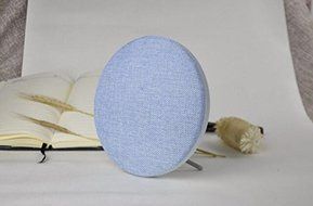 Portable Fabric Design Bluetooth Speaker with Removable Back Stand (Blue)