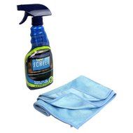 Screen Cleaner Kit - Computer, TV, Laptop, LCD, LED Spray - 16 oz Bottle With Microfiber Cloth