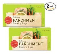 (2 Pack) Parchment Paper Nonstick Cooking Bags, 10-ct/Box