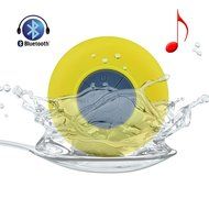Generic Waterproof Wireless Bluetooth Stereo Shower Speaker, Ultra Portable Hands-Free Speakerphone (Blue) N6