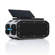 Braven BRV-PRO+SOLAR Bluetooth Speaker (Speaker/Solar Panel) - Silver/Black N3