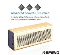 ReFeng Portable Classic HD Wireless Rechargeable Bluetooth 4.0 Speaker with Premium Aluminum Tough Built Finish... N2