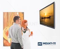 Mount-It! MI-305B TV Wall Mount for Samsung, Sony, LG, Sharp, Insignia, Vizio, Haier, Toshiba, Sharp, Element,... N4
