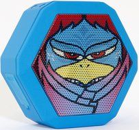 Boombotix - Boombot REX 2.0, Wireless Ultraportable Weatherproof Bluetooth Speaker, Woodgrain N4