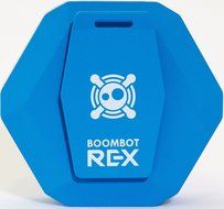 Boombotix - Boombot REX 2.0, Wireless Ultraportable Weatherproof Bluetooth Speaker, Woodgrain N5