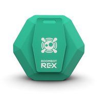 Boombotix - Boombot REX 2.0, Wireless Ultraportable Weatherproof Bluetooth Speaker, Woodgrain N13