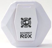 Boombotix - Boombot REX 2.0, Wireless Ultraportable Weatherproof Bluetooth Speaker, Woodgrain N26