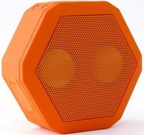 Boombotix - Boombot REX 2.0, Wireless Ultraportable Weatherproof Bluetooth Speaker, Woodgrain N34