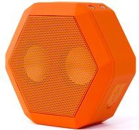 Boombotix - Boombot REX 2.0, Wireless Ultraportable Weatherproof Bluetooth Speaker, Woodgrain N36