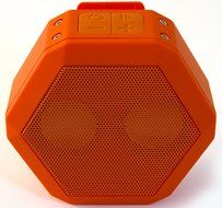 Boombotix - Boombot REX 2.0, Wireless Ultraportable Weatherproof Bluetooth Speaker, Woodgrain N37