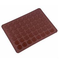 Macaron Silicone Mat mold 48 Hole Cake mold + Dessert decorate Tips Cream Squeezing silicone Nozzle Tool cake... N2