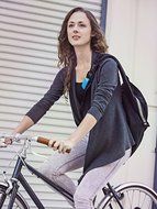 Polk Audio BITE-A Boom Bit Waterproof Wearable Bluetooth Speaker, Blue N7