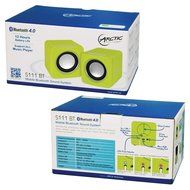 Arctic S111 BT Mobile Bluetooth V4.0 Sound-System with 2 x 2 W RMS - Retail Packaging - White N29