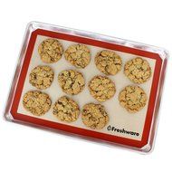 Freshware Silicone Non-Stick Baking Mat, Big (2/3) Size, 19.5 x 13.6 inch, BM-103 N2