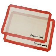 Freshware Silicone Non-Stick Baking Mat, Big (2/3) Size, 19.5 x 13.6 inch, BM-103 N8