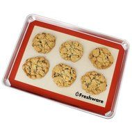 Freshware Silicone Non-Stick Baking Mat, Big (2/3) Size, 19.5 x 13.6 inch, BM-103 N9